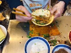 -曾笼笼牛肉饼