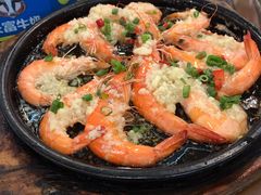 蒜蓉开边虾-友强·22年特色海鲜大排档·闽菜(湖里店)