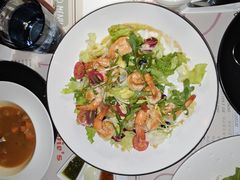 牛油果凤尾虾沙拉-安妮意大利餐厅(日坛店)