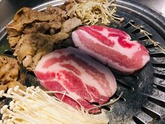调味牛五花-韩聚屋韩国烤肉餐厅(新北万达店)