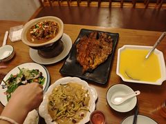 -钰田大院·碳烤虹鳟鱼·怀柔地道农家菜(雁栖湖店)