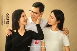 -时光纪亲子全家福照相馆(静安店母女写真父母纪念照)