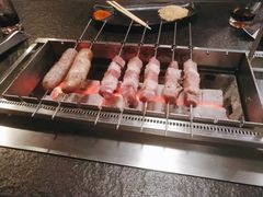 -長壹旋转烤吧 农家鸡火锅