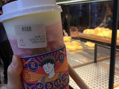 西瓜酪酪-LELECHA乐乐茶(上海五角场万达广场店)