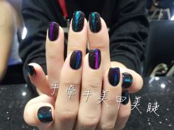-手牵手美甲