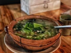 咸蛋黄芥菜煲-紫金食坊(江南西路店)