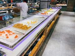 自助取餐区-圣罗巴海鲜烤肉自助(鲅鱼圈万达店)