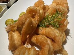 蜜汁酥皮虾-四季民福烤鸭店(前门廊房二条店)
