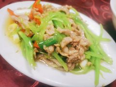 莴笋头肉丝-老丘丘(较场口店)