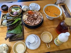 五花肉肘子双拼-吴氏包饭·传统民俗料理(延大学府店)