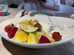 混合鲜果沙拉配香橙酸奶酱-Gray Whale 灰鲸餐厅(北美N1店)