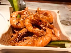 胡味油爆虾-绿茶餐厅(昌平悦荟店)