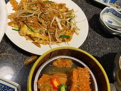 鸡蛋素炒河粉-老广酒楼(樱花店)