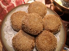 京涮芝麻烧饼-京涮铜锅涮肉(华贸店)