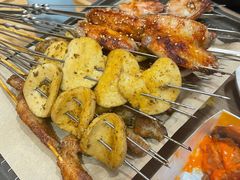 -宝记烧烤·碳锅羊肉·羊蝎子火锅·夜食社(文体路创始店)