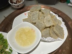 素油煎灌肠-京门老爆三·铜锅涮肉 爆肚(望京店)
