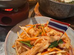 泰妈妈手舂鸡脚-小小集渔·泰式大排档(太古里香槟店)