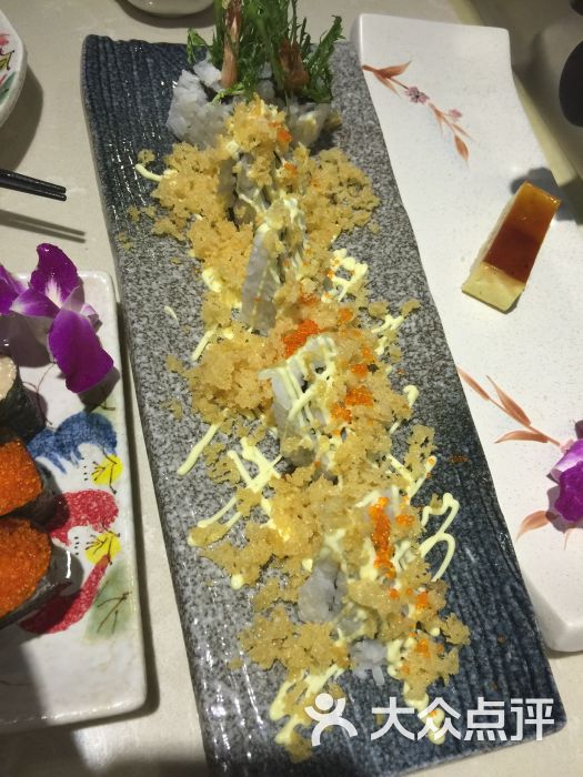猫迹日本料理天妇罗炸虾卷图片 
