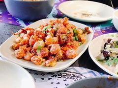 咸蛋黄焗虾球-一棠龙虾•王牌虾球(楚河汉街店)