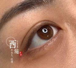 -西施无菌半永久纹绣眉眼影唇轻增发纹发际线