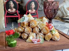 菠萝油条虾-美庐时尚餐厅(菱角湖店)
