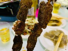 -老红桥炸灌肠牛肚锅烧烤(定福庄店)