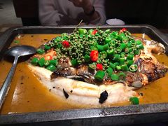 -探鱼·鲜青椒爽麻烤鱼(天河优托邦店)