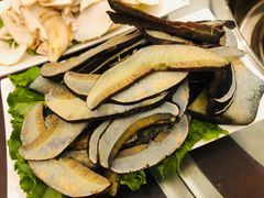 见手青菌-野菌皇海景野生菌火锅(滨海大道店)