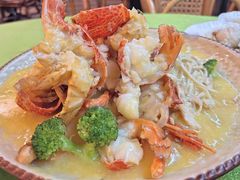 芝士焗龙虾伊面-盛港湾海鲜食府(黄沙店)