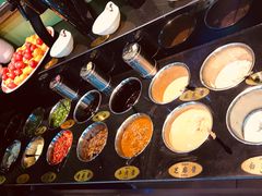自助调料区-港迹·鲜围煮海鲜火锅(湖州时代广场店)