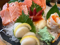 三文鱼刺身-林妈妈村·日式料理(宝山万达店)