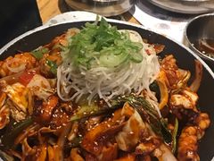 炒鱿鱼-姜虎东白丁烤肉(虹桥天地店)