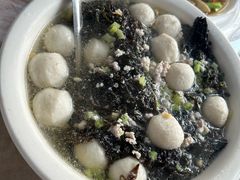 南澳紫菜鱼丸汤-众味海鲜大排档·活海鲜·潮汕味(南澳店)