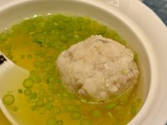 芦蒿清炖狮子头-扬州香格里拉·香宫中餐厅