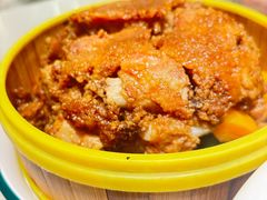 粉蒸排骨-刘胖子家常菜·蹄花焖藕(中央花园店)