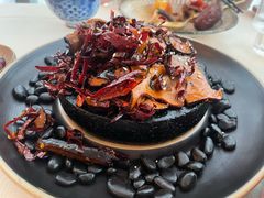 黑松露海盐无菌蛋焗口菇-龟兹KUCINA·新疆菜(前滩L+PLAZA店)