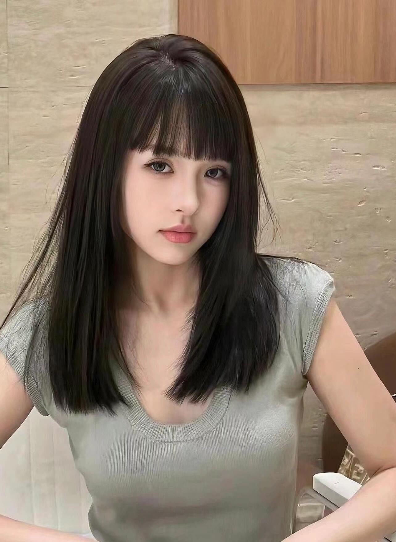 甜美直发日常
