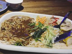 七彩泡沫凉拌米线-雀舞云南菜(乐客城店)