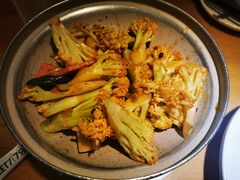 干锅有机菜花-吕氏疙瘩汤·海鲜新鲁菜(凯德mall新都心店)
