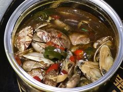 -老红桥炸灌肠牛肚锅烧烤(定福庄店)
