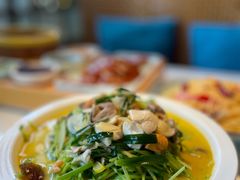 上汤豆苗-北院·果木烤鸭·25年东北菜(创意产业园店)