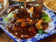 香菇油菜-卧龙堡客栈·中餐厅(古北水镇店)