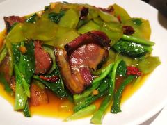 莴笋炒腊味-鸡毛店·川菜(双楠店)