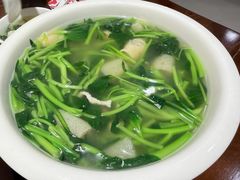 鸡毛菜竹荪汤-浦江餐饮•上海菜馆(五四路店)