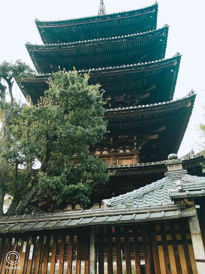 法观寺-"法观寺俗称八坂塔.该塔高达46米每."-大众点评移动版