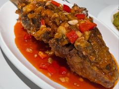 浇汁鲤鱼-西夏回族烧麦馆(牡丹街店)