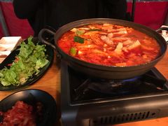 猪肉泡菜火锅-首尔大排档