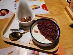 红豆双皮奶-炖物24章·顺时轻养茶(杭州保利时光里店)