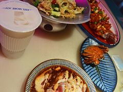 干锅丽水香菇花菜-探花·意境江南菜·唐伯虎文化体验店·松鼠桂鱼(观前店)
