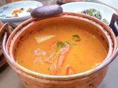 羊肚菌冬阴功汤-一坐一忘云南菜(三里屯店)